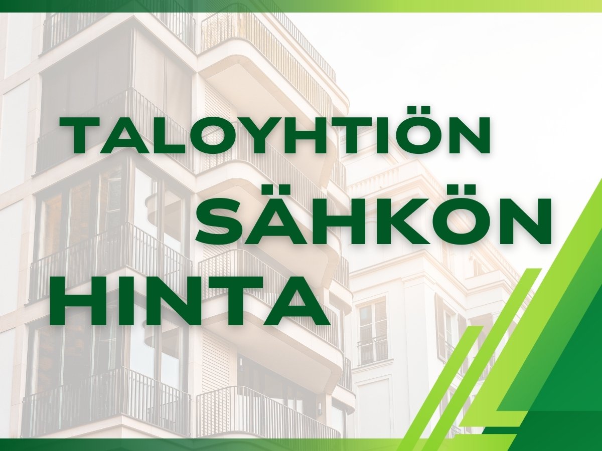 Taloyhtiön sähkön hinta